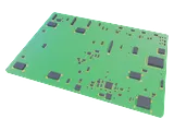 Hauksbee's own 3D render of the ZSWatch DevKit board.